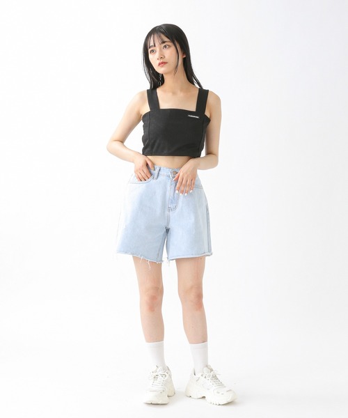 ALAND(エーランド)の「3.3 Field Trip/CUT OFFデニムショートパンツ 2216546(デニムパンツ・レディース・ライトブルー・SMALL/MEDIUM)」の3枚目の写真