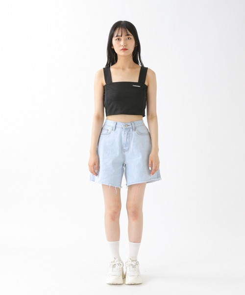 ALAND(エーランド)の「3.3 Field Trip/CUT OFFデニムショートパンツ 2216546(デニムパンツ・レディース・ライトブルー・SMALL/MEDIUM)」の12枚目の写真