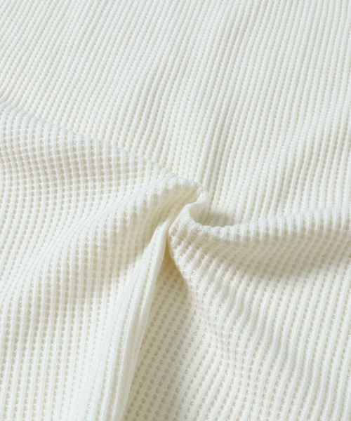 KRIFF MAYER(クリフメイヤー)の「サーマル指貫きロンTEE(Tシャツ/カットソー・メンズ・ブラック/ネイビー/ブラウン/グレー/オフホワイト/カラフル・SMALL/MEDIUM/LARGE/X-LARGE)」の11枚目の写真