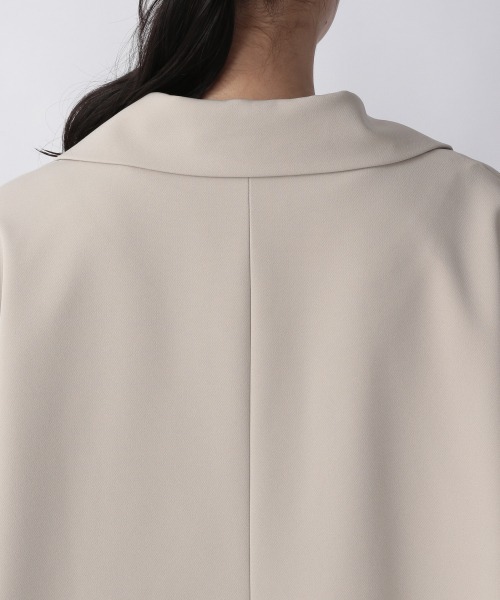 LOWRYS FARM(ローリーズファーム)の「ダブルルーズジャケット 953211(テーラードジャケット・レディース・アイボリー/ブルー/ブラウン・FREE)」の13枚目の写真