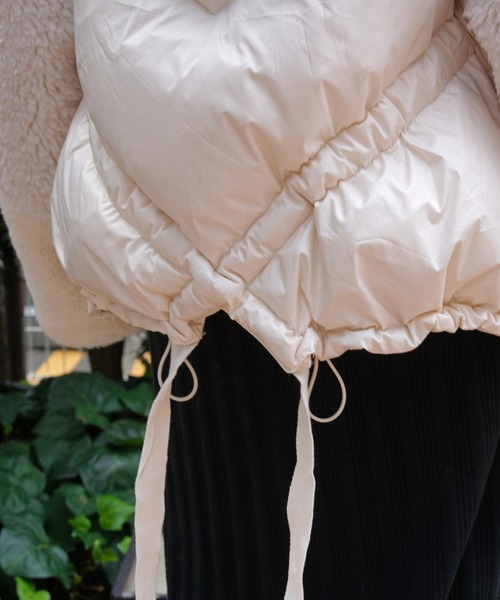 AULA AILA（アウラアイラ）の「AULA AILA（アウラ アイラ）別注2WAYダウン（ダウンジャケット/コート・レディース・ホワイト・0）」の12枚目の写真