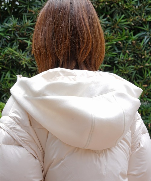 AULA AILA（アウラアイラ）の「AULA AILA（アウラ アイラ）別注2WAYダウン（ダウンジャケット/コート・レディース・ホワイト・0）」の15枚目の写真