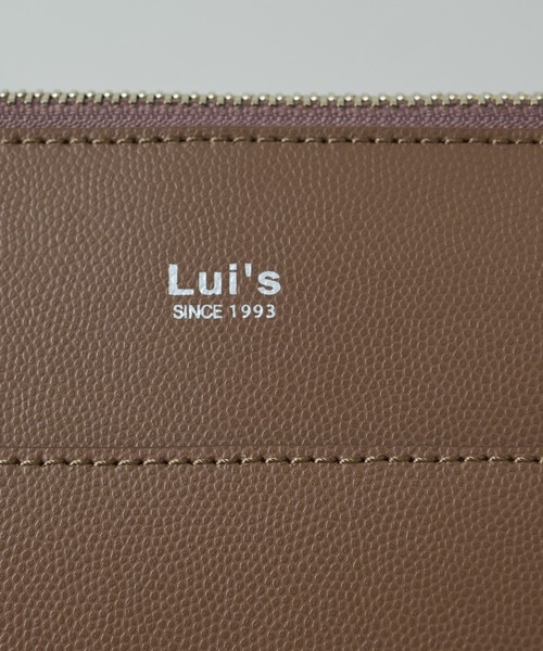 Lui's(ルイス)の「スプリットレザー 2WAYバッグパック(バックパック/リュック・メンズ・ブラック/グレイッシュベージュ・FREE)」の7枚目の写真