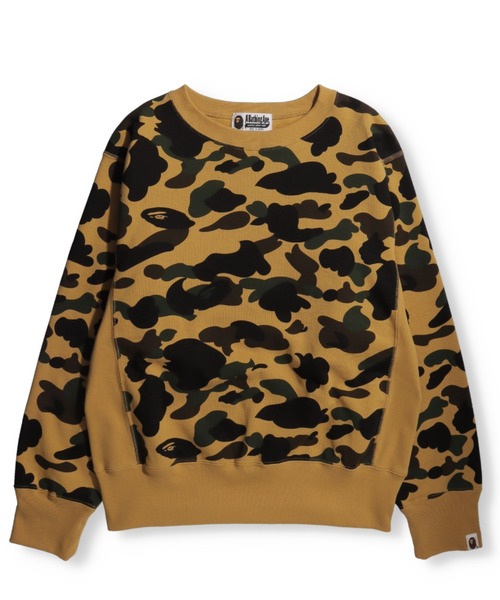 1ST CAMO WIDE CREWNECK L