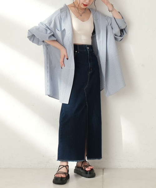 Chico（チコ）の「ショート丈リブパットキャミ（キャミソール・レディース・ブラック/アイボリー/ブラウン・FREE）」の4枚目の写真