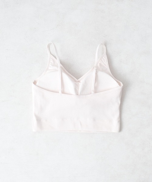 Chico（チコ）の「ショート丈リブパットキャミ（キャミソール・レディース・ブラック/アイボリー/ブラウン・FREE）」の12枚目の写真