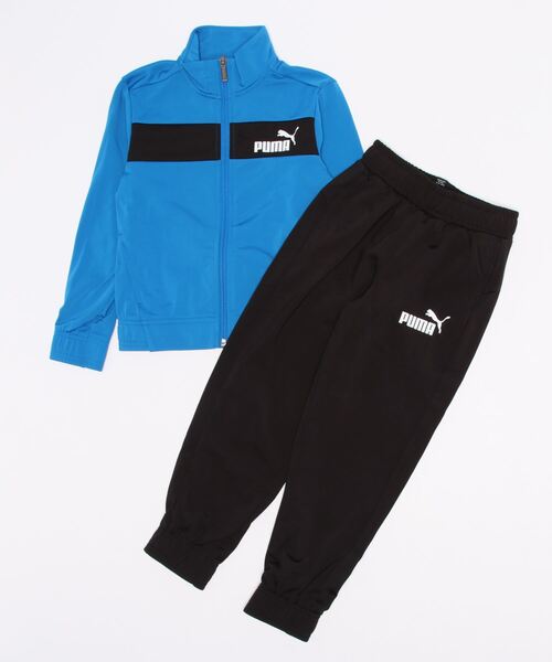 PUMA(プーマ)の「PUMA プーマ キッズ ボーイズ ポリ トレーニングスーツ 上下セット B 120-160cm(ジャージ・キッズ・ブルー/ブラック/ネイビー/ブラック系その他/レッド/ブルー系その他・150/140/130/160/120)」の4枚目の写真