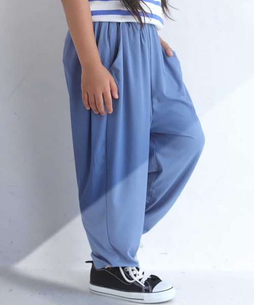 antiqua（アンティカ）の「多機能で便利。ラッシュガードリブパンツ（その他パンツ・キッズ・ブラック/カーキ/ライトグリーン/ブルー系その他/パープル/マスタード・3/4/5/6）」の18枚目の写真