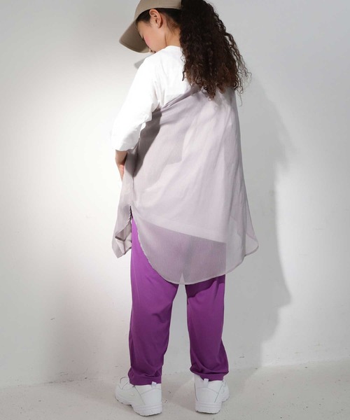 antiqua（アンティカ）の「多機能で便利。ラッシュガードリブパンツ（その他パンツ・キッズ・ブラック/カーキ/ライトグリーン/ブルー系その他/パープル/マスタード・3/4/5/6）」の22枚目の写真