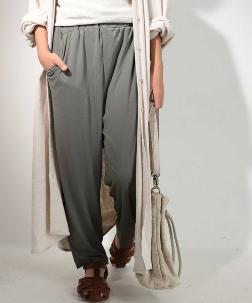 antiqua（アンティカ）の「多機能で便利。ラッシュガードリブパンツ（その他パンツ・キッズ・ブラック/カーキ/ライトグリーン/ブルー系その他/パープル/マスタード・3/4/5/6）」の12枚目の写真