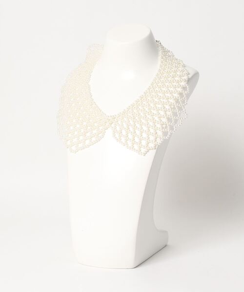 ★完売品★ Designsix ネックレス　つけ襟　結婚式　パーティ Three Four Time（ｽﾘｰﾌｫｰﾀｲﾑ）の「【パーティー/結婚式/デイリー