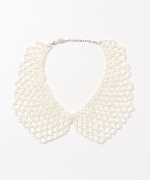 ★完売品★ Designsix ネックレス　つけ襟　結婚式　パーティ Three Four Time（ｽﾘｰﾌｫｰﾀｲﾑ）の「【パーティー/結婚式/デイリー