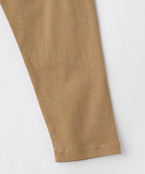 UNIVERSAL OVERALL(ユニバーサルオーバーオール)の「【UNIVERSAL OVERALL】CENTER LOGO LONG SLEEVE(Tシャツ/カットソー・メンズ・グリーン/ブラウン系/レンガ/ブラック/スミクロ/ホワイト/スモークグレー/ネイビー・MEDIUM/SMALL/LARGE/X-LARGE)」の19枚目の写真