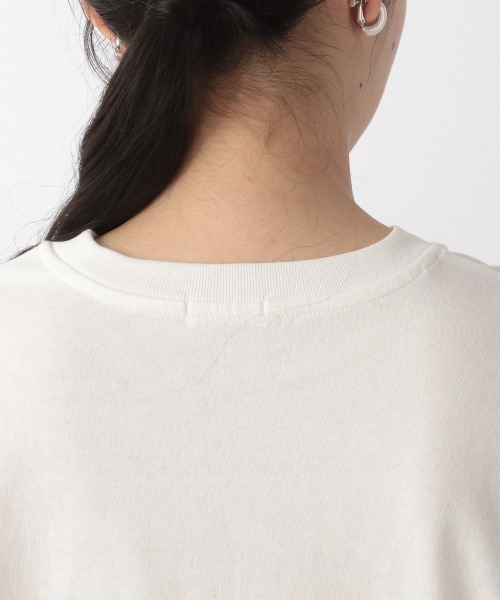 LOWRYS FARM（ローリーズファーム）の「カレッジＴ８Ｓ　229287（Tシャツ/カットソー・レディース・ホワイト/グレー/ブルー・FREE）」の8枚目の写真