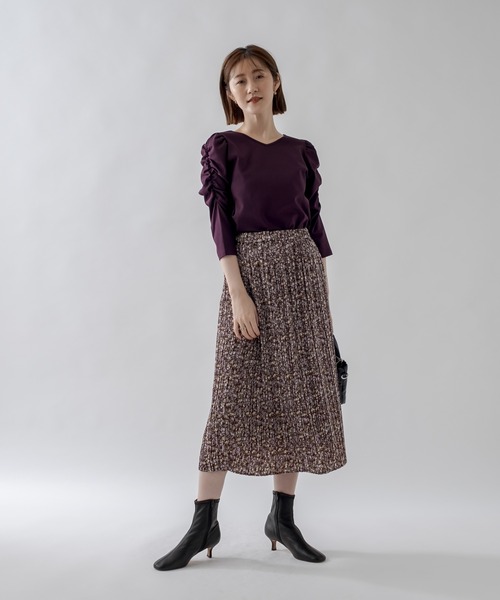 un dix cors（アンディコール）の「ROKOTA(ロコタ)　ソフトストレッチショートブーツ（ブーツ・レディース・ブラック・24.5/23.5）」の9枚目の写真