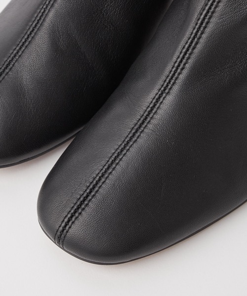 un dix cors（アンディコール）の「ROKOTA(ロコタ)　ソフトストレッチショートブーツ（ブーツ・レディース・ブラック・24.5/23.5）」の16枚目の写真