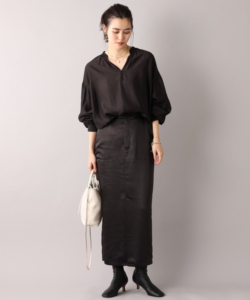 un dix cors（アンディコール）の「ROKOTA(ロコタ)　ソフトストレッチショートブーツ（ブーツ・レディース・ブラック・24.5/23.5）」の22枚目の写真