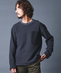 MILITARY BOA FLEECE P/O L/S ミリタリーボア フリース プルオーバー クルーネック ロングスリーブ