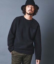 MILITARY BOA FLEECE P/O L/S ミリタリーボア フリース プルオーバー クルーネック ロングスリーブ