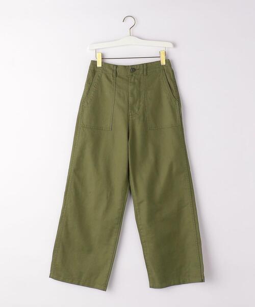 GUNG HO(ガンホー)の「【別注】< GUNG HO (ガンホー)> ツイル ファティーグ パンツ(その他パンツ・レディース・オフホワイト/オリーブ・FREE)」の10枚目の写真