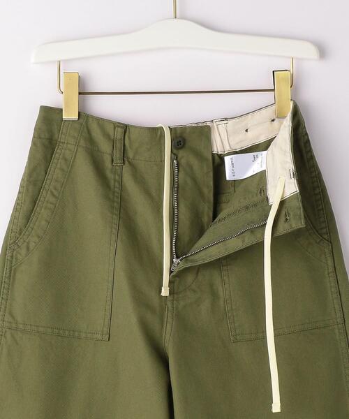 GUNG HO(ガンホー)の「【別注】< GUNG HO (ガンホー)> ツイル ファティーグ パンツ(その他パンツ・レディース・オフホワイト/オリーブ・FREE)」の19枚目の写真