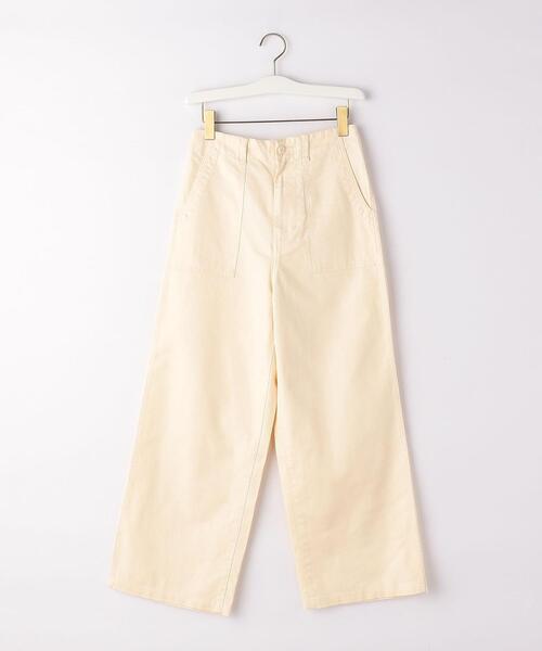 GUNG HO(ガンホー)の「【別注】< GUNG HO (ガンホー)> ツイル ファティーグ パンツ(その他パンツ・レディース・オフホワイト/オリーブ・FREE)」の13枚目の写真