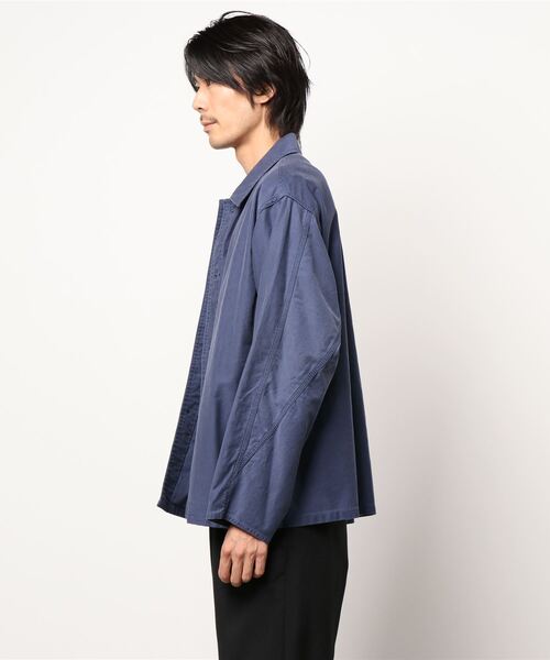 blurhms（ブラームス）の「【blurhmsROOTSTOCK】モールスキンワークジャケット USED MEN（カバーオール・メンズ・ブルー系その他・4/3）」の10枚目の写真