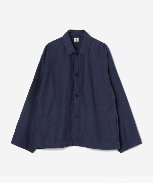 blurhms（ブラームス）の「【blurhmsROOTSTOCK】モールスキンワークジャケット USED MEN（カバーオール・メンズ・ブルー系その他・4/3）」の9枚目の写真