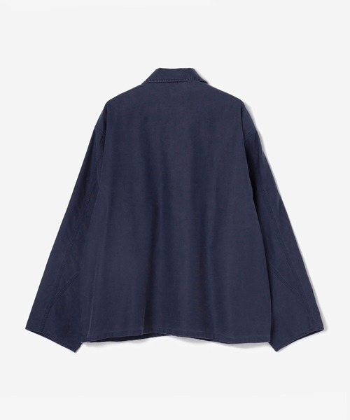 blurhms（ブラームス）の「【blurhmsROOTSTOCK】モールスキンワークジャケット USED MEN（カバーオール・メンズ・ブルー系その他・4/3）」の12枚目の写真