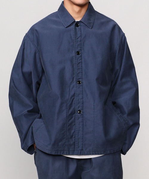 blurhms（ブラームス）の「【blurhmsROOTSTOCK】モールスキンワークジャケット USED MEN（カバーオール・メンズ・ブルー系その他・4/3）」の17枚目の写真