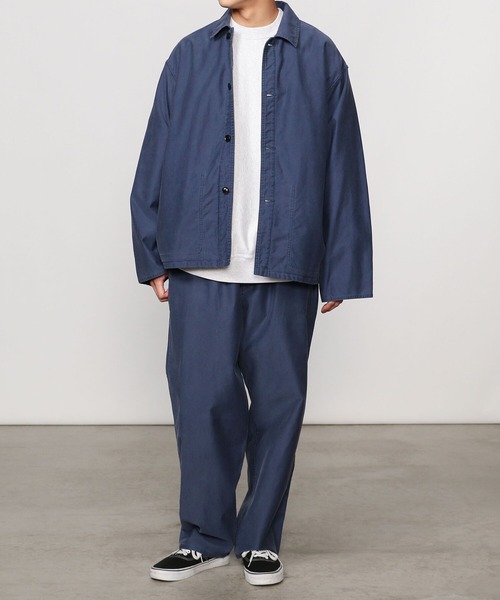 blurhms（ブラームス）の「【blurhmsROOTSTOCK】モールスキンワークジャケット USED MEN（カバーオール・メンズ・ブルー系その他・4/3）」の14枚目の写真