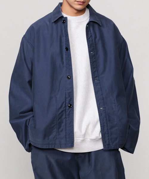 blurhms（ブラームス）の「【blurhmsROOTSTOCK】モールスキンワークジャケット USED MEN（カバーオール・メンズ・ブルー系その他・4/3）」の6枚目の写真