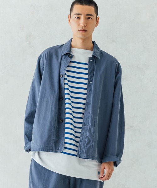 blurhms（ブラームス）の「【blurhmsROOTSTOCK】モールスキンワークジャケット USED MEN（カバーオール・メンズ・ブルー系その他・4/3）」の8枚目の写真