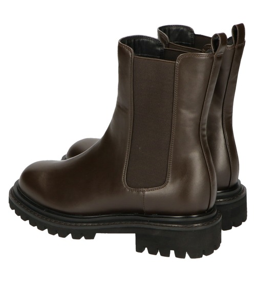 ORiental TRaffic(オリエンタルトラフィック)の「スクエアトゥチェルシーブーツ 11393(ブーツ・レディース・ブラウン/レッド・LL/3L/SS/S/M/L)」の8枚目の写真