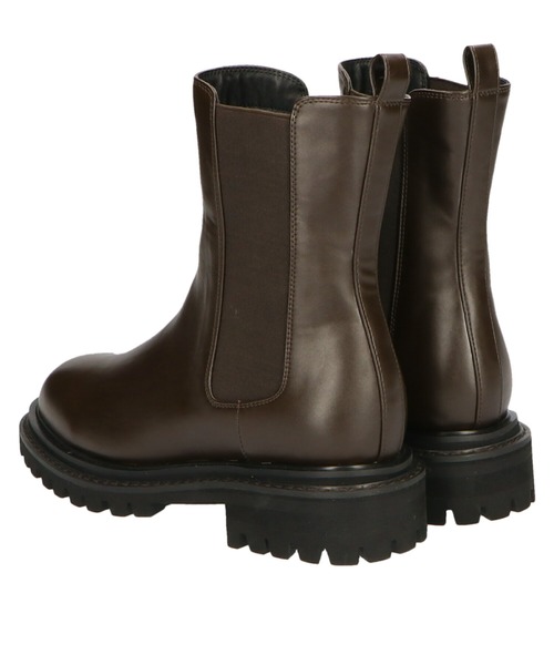 ORiental TRaffic(オリエンタルトラフィック)の「スクエアトゥチェルシーブーツ 11393(ブーツ・レディース・ブラウン/レッド・LL/3L/SS/S/M/L)」の10枚目の写真