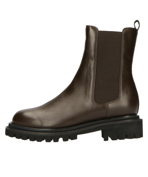 ORiental TRaffic(オリエンタルトラフィック)の「スクエアトゥチェルシーブーツ 11393(ブーツ・レディース・ブラウン/レッド・LL/3L/SS/S/M/L)」の4枚目の写真