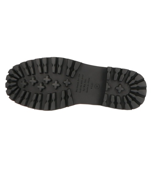 ORiental TRaffic(オリエンタルトラフィック)の「スクエアトゥチェルシーブーツ 11393(ブーツ・レディース・ブラウン/レッド・LL/3L/SS/S/M/L)」の5枚目の写真