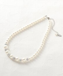 SHOO・LA・RUE | 【セレモニー】キラキラボールガラスパールンネックレス(ネックレス)