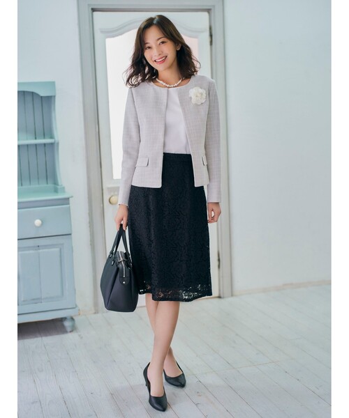 SHOO・LA・RUE（シューラルー）の「◆キラキラボールガラスパールンネックレス（ネックレス・レディース・オフホワイト・00）」の7枚目の写真