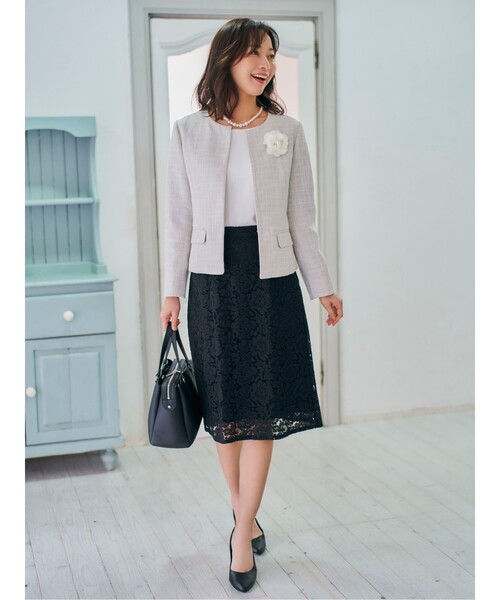 SHOO・LA・RUE（シューラルー）の「◆キラキラボールガラスパールンネックレス（ネックレス・レディース・オフホワイト・00）」の8枚目の写真