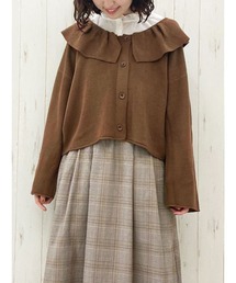 ehka sopo | ラッフルカーディガン(カーディガン/ボレロ)