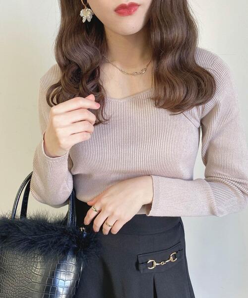 INGNI（イング）の「ランダムチェーンネックレス（ネックレス・レディース・シルバー/ゴールド・ONE SIZE）」の8枚目の写真