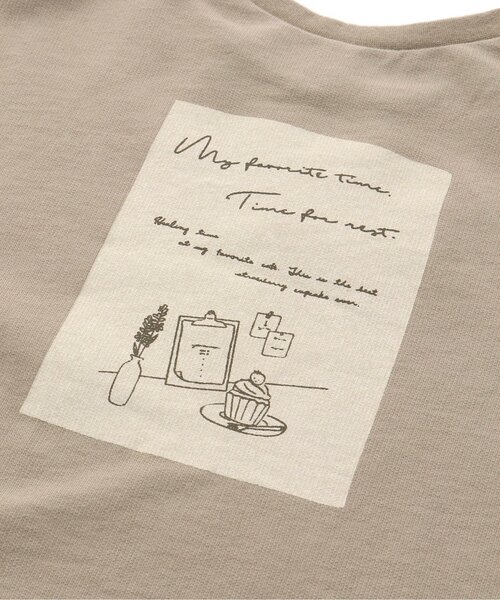 apres les cours(アプレレクール)の「アソートギャザースリーブTシャツ(Tシャツ/カットソー・キッズ・アイボリー/ベージュ・80/120/110/100/130/90/140)」の11枚目の写真