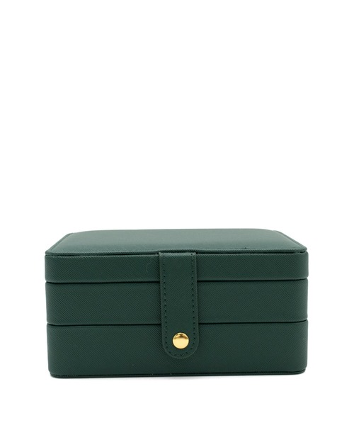 VitaFelice（ヴィータフェリーチェ）の「2段ジュエリーボックス（収納グッズ・レディース・ホワイト/ピンク/グリーン/ネイビー・FREE）」の16枚目の写真