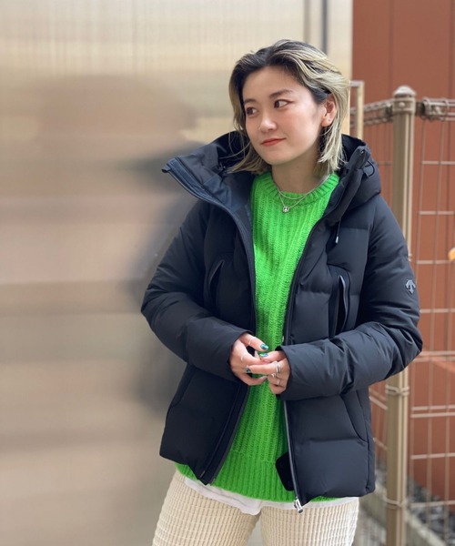 MANASTASH(マナスタッシュ)の「MANASTASH/マナスタッシュ アルパカミックスプルオーバー(ニット/セーター・レディース・ライム/オレンジ・FREE)」の7枚目の写真