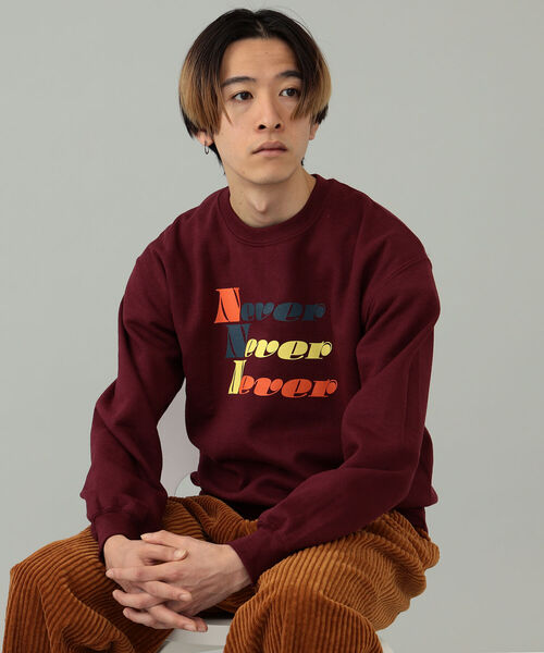 セール Do One Thing Never Crew Sweat スウェット Beams ビームス のファッション通販 Zozotown
