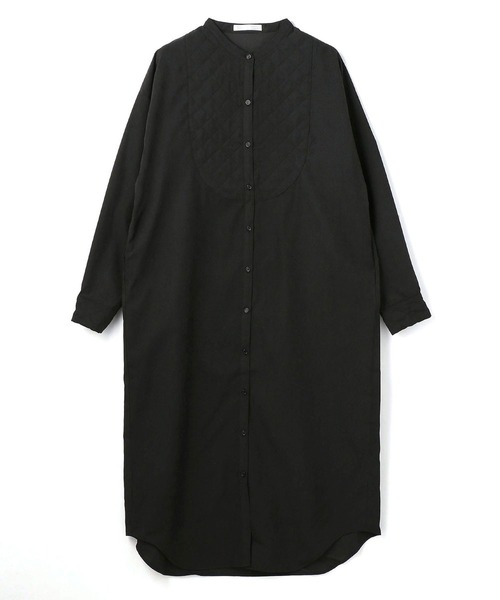 NICOLE white（ニコルホワイト）の「キルティング使いブザムワンピース（ワンピース・レディース・ブラック/ブルー/ライトグレー・FREE）」の13枚目の写真