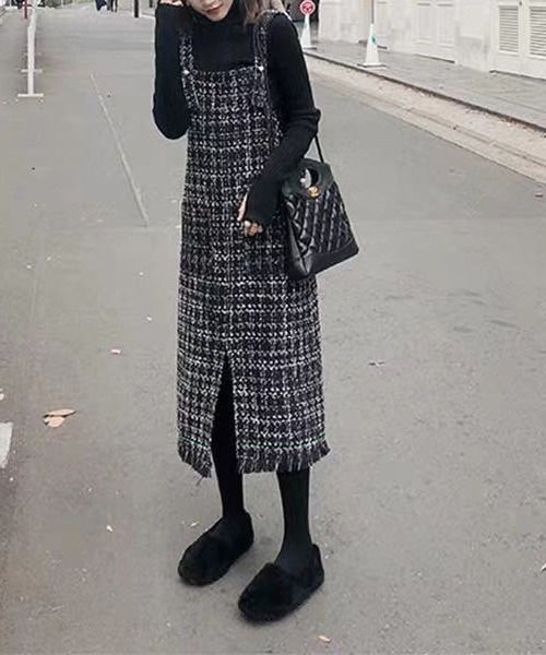 MAISON DE THERESE(メゾン ド テレーズ)の「キャミワンピース(ジャンパースカート・レディース・ブラック/ブラック系その他・MEDIUM/SMALL/LARGE/X-LARGE)」の1枚目の写真