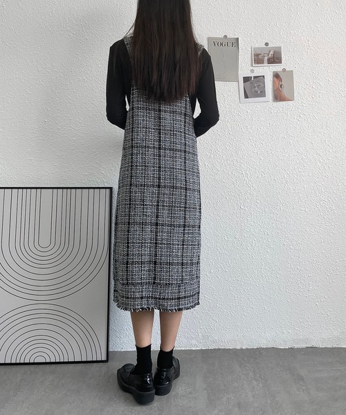 MAISON DE THERESE(メゾン ド テレーズ)の「キャミワンピース(ジャンパースカート・レディース・ブラック/ブラック系その他・MEDIUM/SMALL/LARGE/X-LARGE)」の5枚目の写真