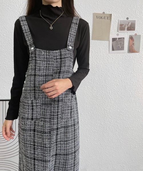 MAISON DE THERESE(メゾン ド テレーズ)の「キャミワンピース(ジャンパースカート・レディース・ブラック/ブラック系その他・MEDIUM/SMALL/LARGE/X-LARGE)」の4枚目の写真